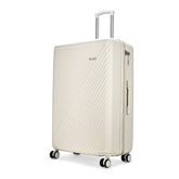 Carlton Zulu 83cm Hard Case Trolley - White, ZULU83WHT