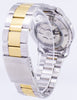 Seiko Men's Mechanical Watch Analog, White Dial Silver & Gold Stainless Band, SNKP14J