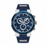 Quantum, Men's, Analog Watch, Blue Dial, with Silicone Band, QU-HNG1051.399