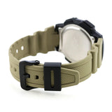 Casio Men's Watch Digital Black Dial With Beige Resin Band, AE-1000W-5AVDF