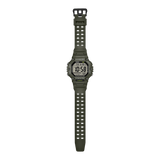 Casio Men's Digital Watch, Green Display With Resin Band, AE-1600HX-3AVDF