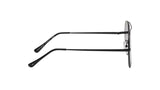 Fastrack Unisex Aviator Sunglasses, Black Lens, UV protected, M258BK2 - image 5