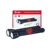 Mr.Light 2pcs Led Flashlight Combo (2sc) rechargeable LED lighting for home and outdoor use