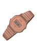 Casio Women's watch, Rose Gold Dial Rose Gold Stainless Steel Strap, LA-11WR-5ADF