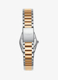 Lee Cooper Women's Analog Watch with Rose Gold Dial and Silver/Rose Gold Stainless Steel Band, LC08362.510