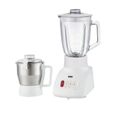 Zen Glass Jar Blender With Stainless Steel Jar Grinder - 600w, ZBR630GS