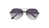 Fastrack Unisex Aviator Sunglasses, Black Lens, UV protected, M258BK2 - image 2