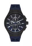 Beverly Hills Polo Club Men's Watch, Analog, Blue Dial, Blue Rubber Strap, BP3535X.699
