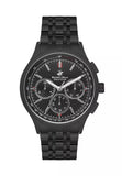 Beverly Hills Polo Club Men's Watch, Analog, Black Dial, Black Stainless Steel Strap, BP3556X.650