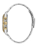 Beverly Hills Polo Club Men's Multifunction Watch Black Dial with Two Tone Stainless Steel Band, BP3127X.251