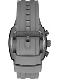 Beverly Hills Polo Club Men's Multifunction Watch with Gunmetal Dial and Grey Silicone Band, BP3778X.066