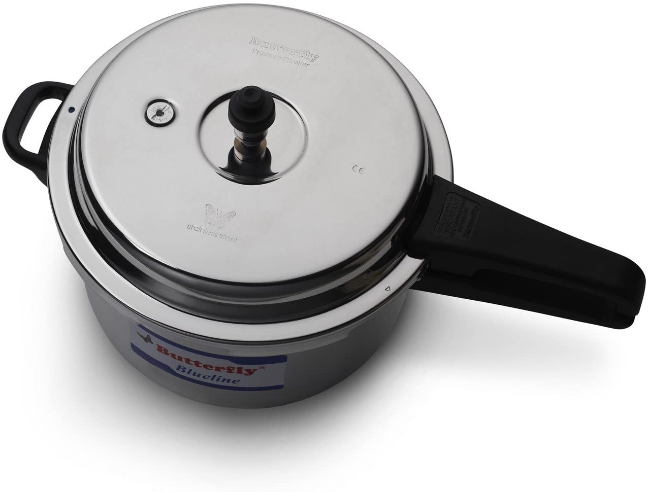 Butterfly Blue Line, Stainless Steel  7.5 Litre Pressure Cooker, BFLY7500SS