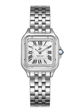 Beverly Hills Polo Club Women's Analog Watch with Silver Dial and Silver Stainless Steel Band, BP3755C.330