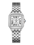 Beverly Hills Polo Club Women's Analog Watch with Silver Dial and Silver Stainless Steel Band, BP3755C.330