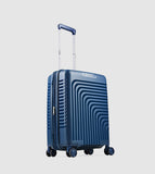 Carlton Wego Plus 55cm Blue 8 Wheel Hard Top Trolley, WEGOPL55BLE