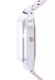 Casio Vintage Unisex Watch Analog-Digital White Dial With Silver Stainless Steel Band, AQ-230A-7DMQD