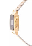Casio Women's Watch Digital, Black Dial Gold Stainless Steel Strap, LA670WGA-1DF