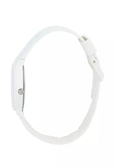 Casio Unisex Analog Watch, White Dial With White Resin Band, MQ-24B-7BDF