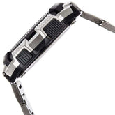 Casio Men's Watch Sport Collection Digital, Black Dial Silver Stainless Steel Strap, AE-1100WD-1AVDF