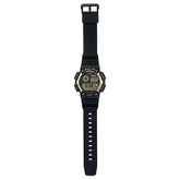 Casio Men's Watch Digital, Black Dial Black Resin Strap, AE-1400WH-9AVDF