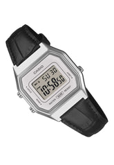 Casio Women's Digital Watch with Black Leather Strap, LA680WEL-1DF