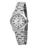 Casio Women's Watch Analog, White Dial Silver Stainless Steel Strap, LTP-1215A-7B2DF product image