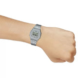 Casio Unisex watch, Silver Dial Silver Stainless Steel Strap, B640WDG-7DF