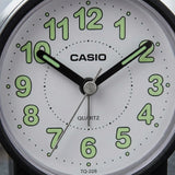 Casio beep sound, analog alarm clock , TQ-228-1DF