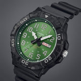 Casio Men's Analog Watch Green Dial with Resin Band, MRW-210H-3BVDF