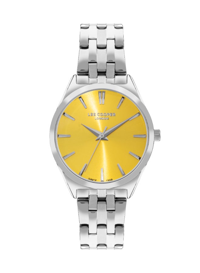 Lee Cooper LE-LC07833.310 silver dial women watch