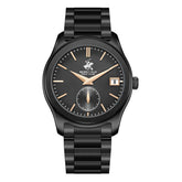 Beverly Hills Polo Club Men's Watch Analog Black Dial with Black Stainless Steel Band, BP3772X.060