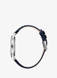 Lee Cooper Men's Analog Watch with Dark Blue Dial and Dark Blue Leather Band, LC08379.399