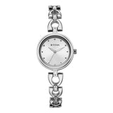 Titan Neo Multifunction Analog Women's Watch with Silver Dial and Silver Stainless Steel Strap,2601SM01