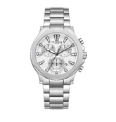 Lee Cooper Men's Multifunction Watch with Silver Dial and Stainless Steel Band, LC08361.330