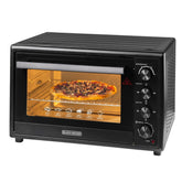 Black and Decker 100L Double Glass Toaster Oven 2700W, TRO100RDG