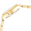 Seiko 21 Jewels Men's Automatic Watch Analog Gold Dial with Gold Stainless Steel Band, SNK610K