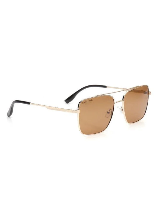 Fastrack M8037BR2PV Men's Navigator Sunglasses Brown Lens