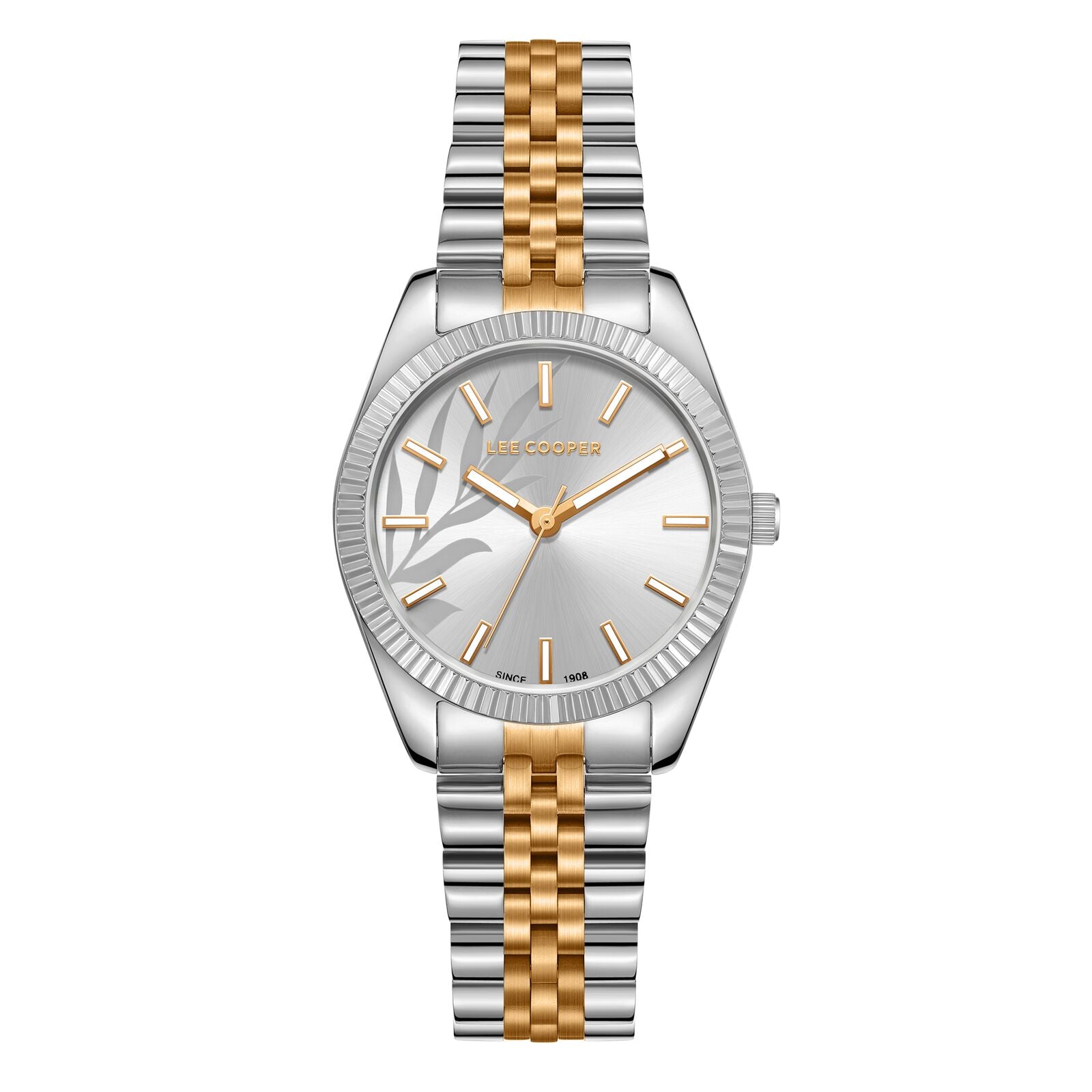 Lee Cooper LE-LC08102.530 silver dial women watch