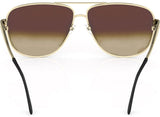 Fastrack Men's Square Sunglasses, Brown Lens, UV protected, M183BR1 - image 3