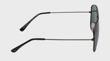 Fastrack Unisex Aviator Sunglasses, Green Lens, UV protected, M254GR8P - image 3