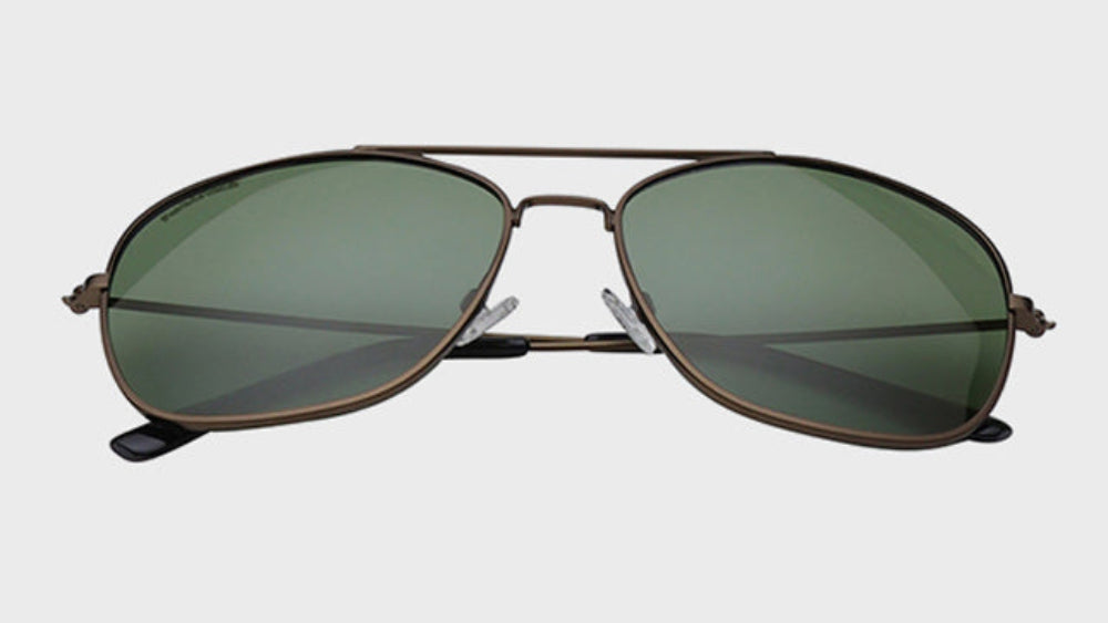Fastrack Unisex Aviator Sunglasses, Green Lens, UV protected, M254GR8P - image 2