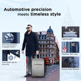 Carlton Fremont 67cm 8 Wheel Hard Top Trolley-Gun Metal, FREMONT67GNM