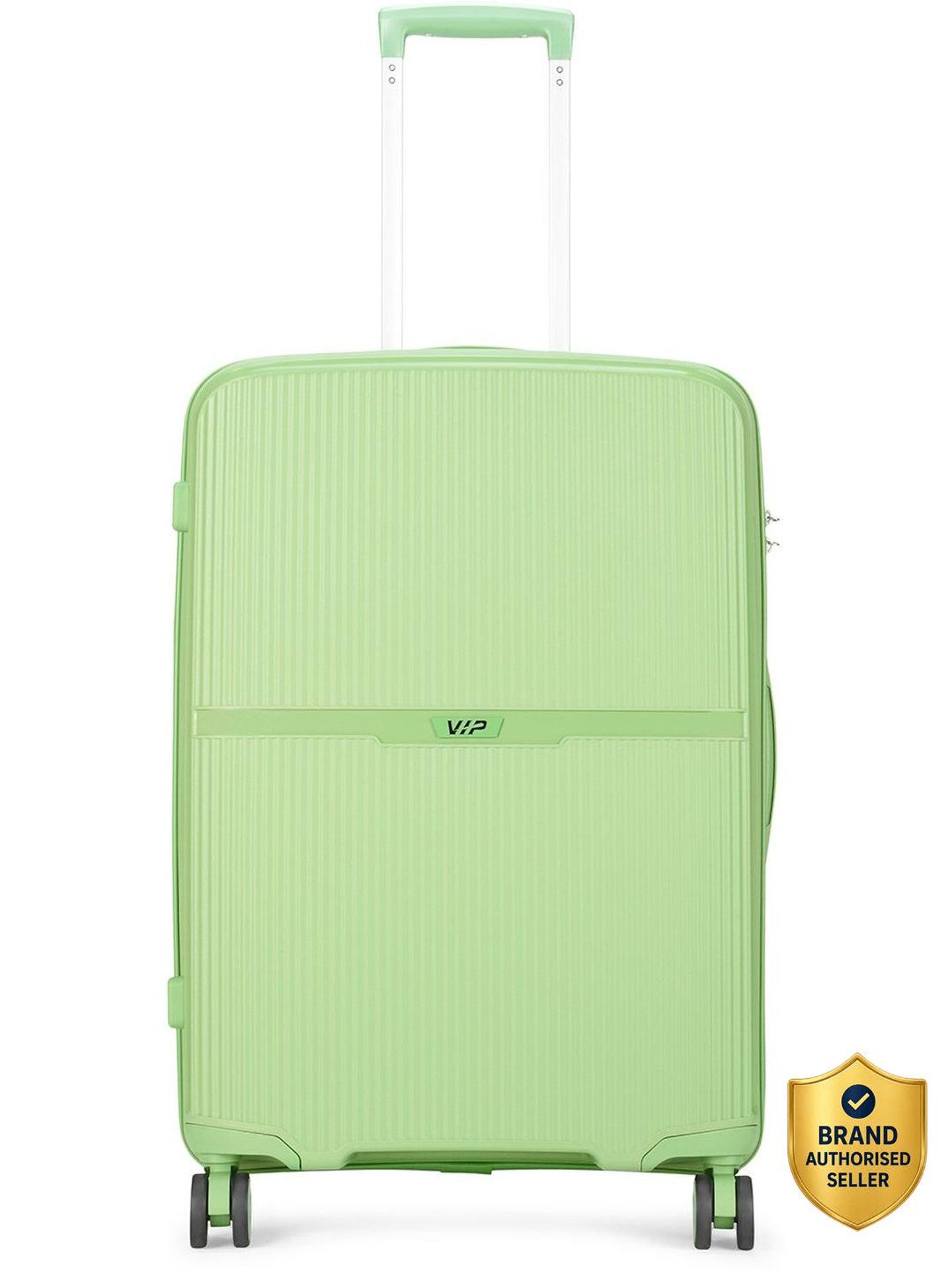 VIP 79cm, 8 Wheel Hard Case Trolley, Green, GLIDERPLUS79GN Large check-in size luggage