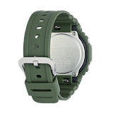 G-Shock Men's Watch Analog & Digital Combo, Black Dial Green Resin Band,GA-2110SU-3ADR