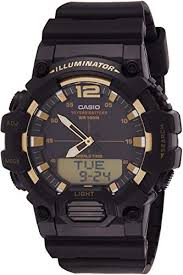 Casio, Men’s Watch Analog-Digital, Black Dial Black Resin Band, HDC-700-9AVDF