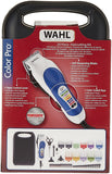 Wahl Color Pro Corded Hair Clipper Model 79400-627 | Easy Haircutting with Color-Coded Guide Combs