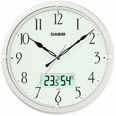 Casio, Analog-Digital Display, Wall Alarm Clock, IC-02-7DF