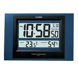Casio, Wall Clock, Digital Display, Blue , ID-16S-2DF