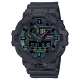 G-Shock Men's Watch Analog-Digital, Black Dial Black Resin Band, GA-700MF-1ADR