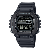 Casio Men's Watch Digital Dial With Black Resin Band, MWD-110HB-1BVDF